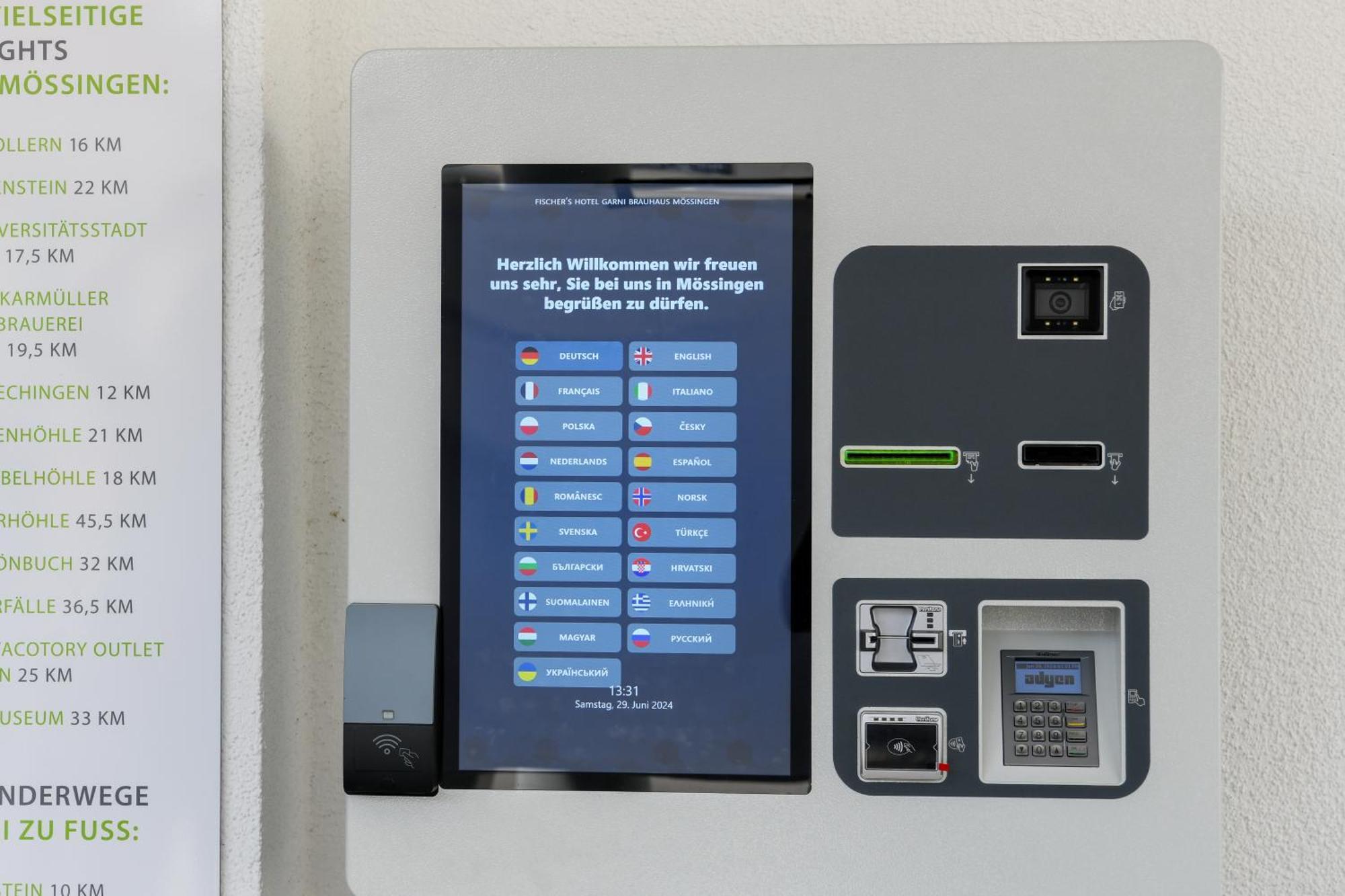 Fischer'S Hotel Brauhaus 24H Self Check In Mössingen Buitenkant foto
